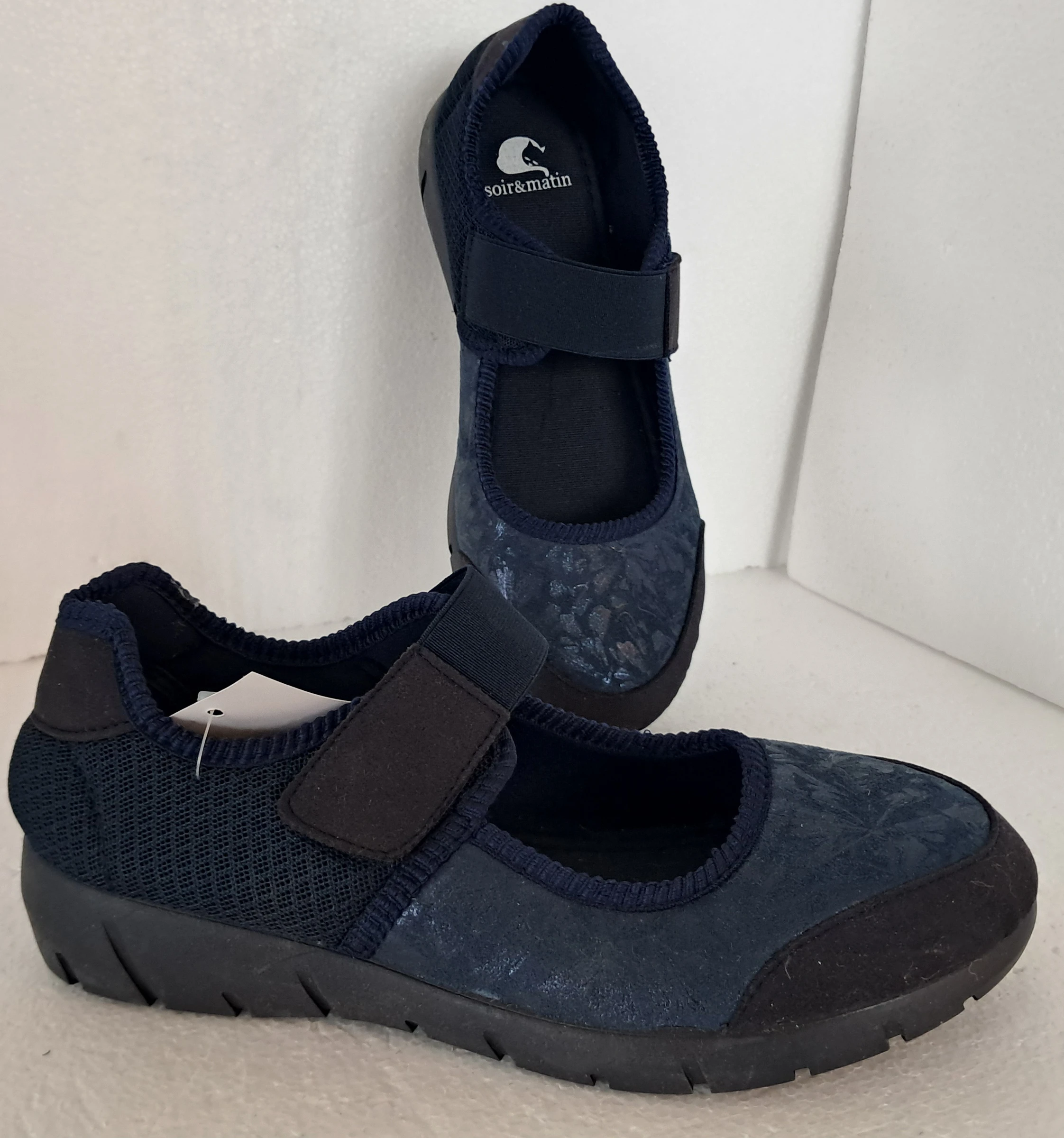 Sandalen - Soir et Matin - Eliane - scratch Soir et Matin - Marine - Maat 40 – photo 4
